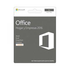 Office Hogar y Empresas 2016  para Mac