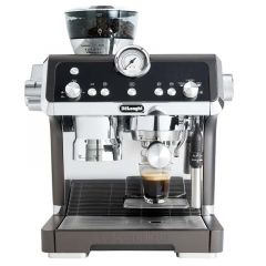  De'Longhi Stilosa - Máquina manual de café expreso, máquina  para café con leche y capuchino, bomba de presión de 15 bar + espumador de  leche, varita de vapor, color negro /