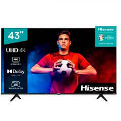 Televisor Hisense 43" | 43A6HV |  UHD 4K | VIDAA | DTS Virtual X | Dolby Vision Atmos