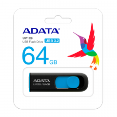 MEMORIA USB RETRACTIL DE 64GB VELOCIDAD 3.2