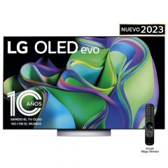 Televisor LG OLED evo 55'' C3 4K SMART TV con ThinQ AI