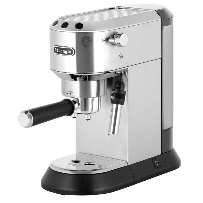 Máquina de espresso de 15 bares DeLonghi Dedica - Acero inoxidable