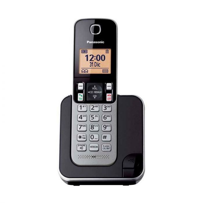 Panasonic KX-TGC350B - Teléfono inalámbrico con mecanismo de respuesta (1  microteléfono)