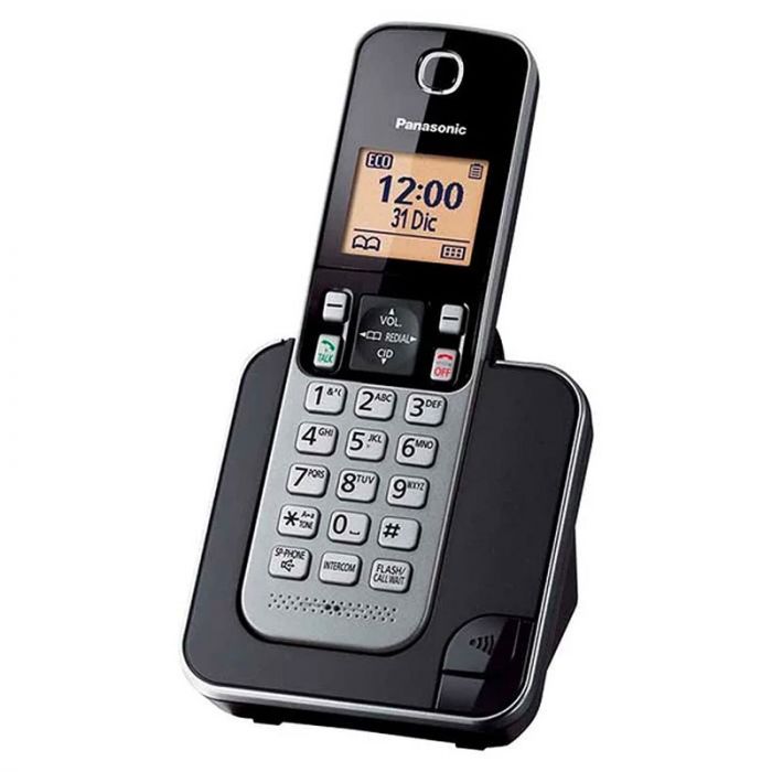 Teléfono inalámbrico teléfono con intercomunicador manos libres portátil  inalámbrico conveniente para la oficina en el hogar