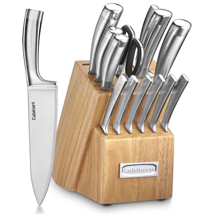Cuchillos de acero inoxidable y bloque 7 piezas Professional S