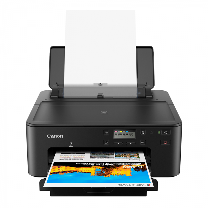 Canon Impresora fotográfica inalámbrica todo en uno de impresora de  inyección de tinta a color copia escaneo y dispositivo móvil y impresión de  – Yaxa Store