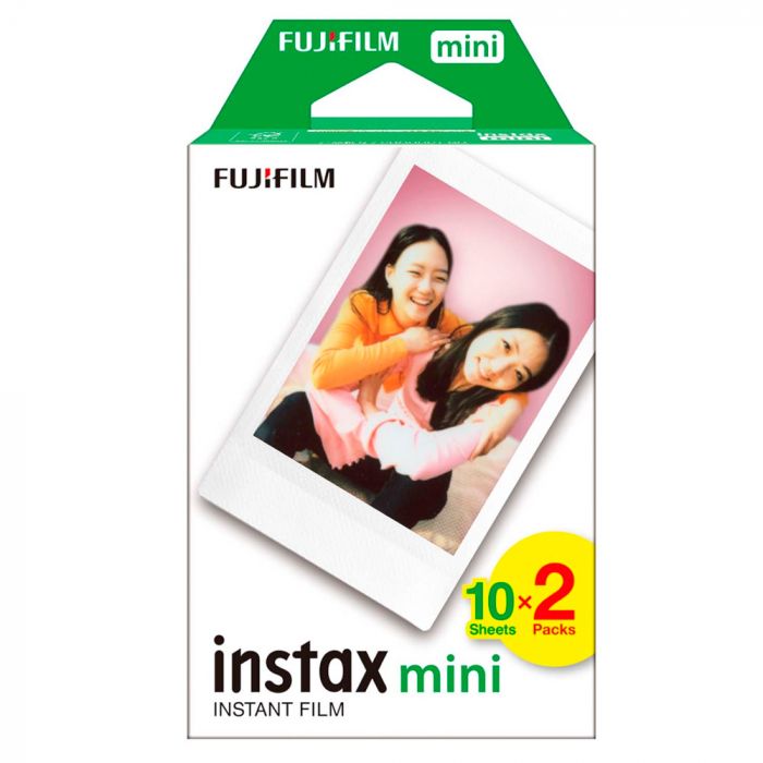 Set de Papel Fotográfico Fujifilm para Instax Mini con 50 Piezas