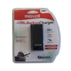 MAXELL | PORTABLE | USB CHARGER | 4 X AA | NEGRO