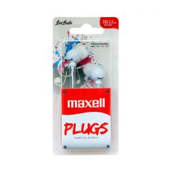 AURICULARES STEREO MAXELL BUDS PLUGZ- BLANCO