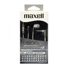 MAXELL Fusion  Earphone W MIC Silver