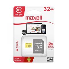 TARJETA DE MEMORIA MICRO SD MAXELL 32GB CL10