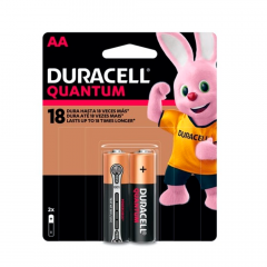 Bateria AA 2PK  Alkalina Quantum 100 
