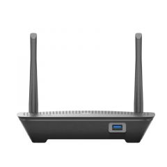 Router inalámbrico Smart Wi-Fi de doble banda AC1200+ Linksys EA6350 | Negro