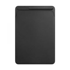 Apple Leather Sleeve for 10 5  iPad Pro  Black  w  Apple Pencil Holder
