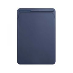 Apple Leather Sleeve for 10 5  iPad Pro  Midnight Blue  w  Apple Pencil Holder
