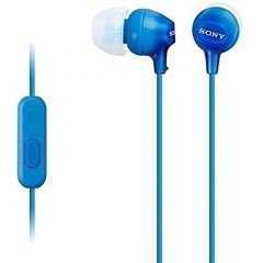 Audífonos  Alámbricos Sony Serie EX  - Azul