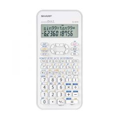 SHARP | Calculadora Cientifica Avanzada | 272  Funciones | 2 Lineas | 10 Digitos | Blanca