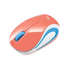 Logitech M187 Mouse Inalambrico USB Super Portable para Mac / PC / Chrome - Coral