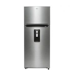 Refrigerador Top Mount 18 P3 Whirlpool | Xpert Energy Saver | Dispensandor de Agua Manual | Anti-huellas | 10 Años de Garantía en Compresor | Gris Acero 