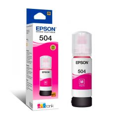 Botellas de Tinta Epson T504 70ml -  Magenta