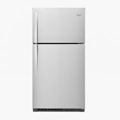 Refrigeradora Top Mount  Whirlpool con Ice Maker 22 p3 gris