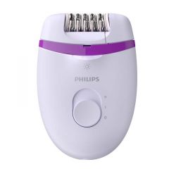 Depiladora con cable compacta Philips Satinelle Essential | Con luz Opti-Light | para piernas | + 4 accesorios
