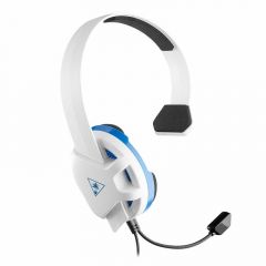 Audifonos Gaming Turtle Beach Recon Chat para PS4 - Blanco