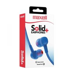 Audífonos Alámbricos Maxell SIN-8 SOLID  - Azul