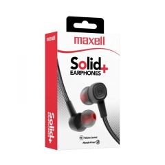 Audífonos Alámbricos Maxell SIN-8 SOLID  - Negro