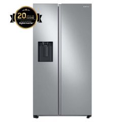 Refrigerador Side By Side  22 p3 | Dispensador Agua | Inverter | Gris