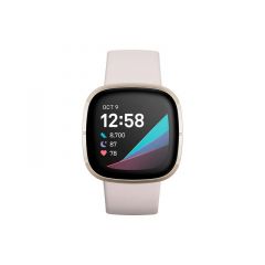 Reloj Inteligente Fitbit Sense | LUNAR WHITE/SOFT