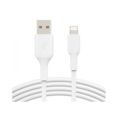Cable de carga rápida USB-A a Lightning | Belkin BOOST CHARGE | 1m | Blanco