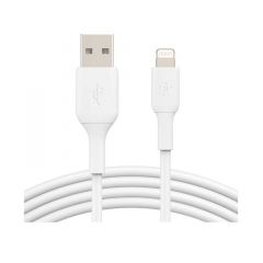 Cable de carga rápida USB-A a Lightning | Belkin BOOST CHARGE | 2m | Blanco