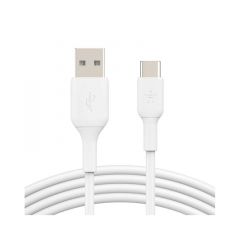 Cable de carga rápida USB-A a USB-C | Belkin BOOST CHARGE | 1m | Blanco