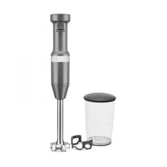 KITCHEN AID | VARIABLE SPEED CORDED HAND  BLENDER | GRIS