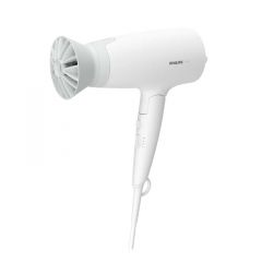 Secador de cabello Philips | 1500 W | Accesorio ThermoProtect | Cuidado iónico avanzado | 6 ajustes de calor y velocidad | Blanco