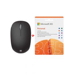Microsoft 365 Personal + Microsoft Mouse  Bluetooth Negro