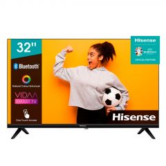Televisor Hisense 32" | Smart TV | VIDAA |  32A4HV | 1 Año De Garantia | Negro