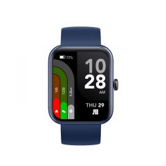 Cubitt PRO Reloj | ALEXA | Monitoreo SP02 Estress Ritmo | Cardiaco Ovulacion Femenina |  Bat 7dias | Bluetooth 5.2 | Azul