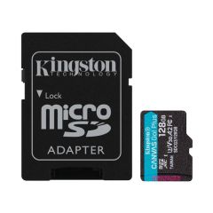  MicroSDXC UHS Kingston | 128GB | Clase 10 | Con Adaptador