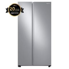 Refrigeradora Samsung Side By Side de 22.8 cu.ft | All around cooling | Plateado
