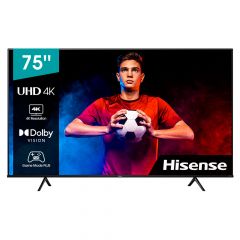 Hisense - 75" Clase A6 Series LED 4K UHD Smart Google TV ATSC BT Netflix Youtube Disney Google assistant