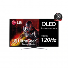 Monitor gaming LG UltraGear OLED | Pantalla 4K UHD| HDR10 |  HDMI 2.1 X3 | 120Hz (O/C 138Hz) 