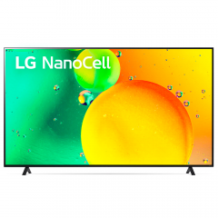 LG NanoCell 86'' NANO75 4K Smart TV con ThinQ AI (Inteligencia Artificial), α7 Gen5 AI Processor