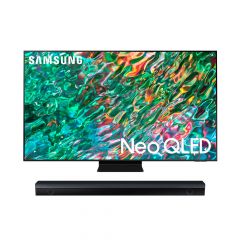 Bundle Samsung | TV SAMSUNG 50" | 144 HZ | CLASS 50QN90BA NEO QLED 4K | SMART TV (2022) + Barra de sonido HWB650ZP