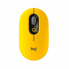 Logitech POP Mouse Wireless with Emoji  Blast Yellow