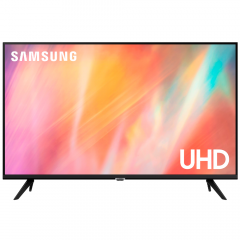 Samsung TV 43" AU7090 UHD 4K Smart TV 2021 | Q Symphony | 20W | PC On TV | eEARC | TAP View con Movil
