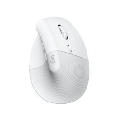 Logitech Lift Vertical Ergonomic Mouse Wireless Off White