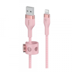 Cable USB-A Belkin de 9.84 pies con conector Lightning