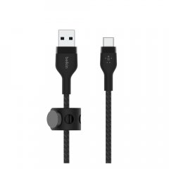 Cable USB-A a USB-C | BoostCharge Pro Flex | Negro
